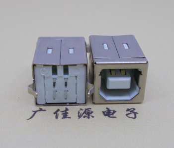 苏州USB BF180度母座 打印机接口 立式直插带赛