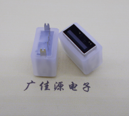 苏州USB连接器接口 10.5MM防水立插母座 鱼叉脚