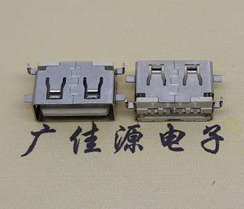苏州USB母座 前贴后插 沉版1.1/1.9总长8.5mm大电流
