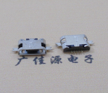 苏州MICRO USB B型口 两脚SMT沉板0.7/1.0/1.6直边
