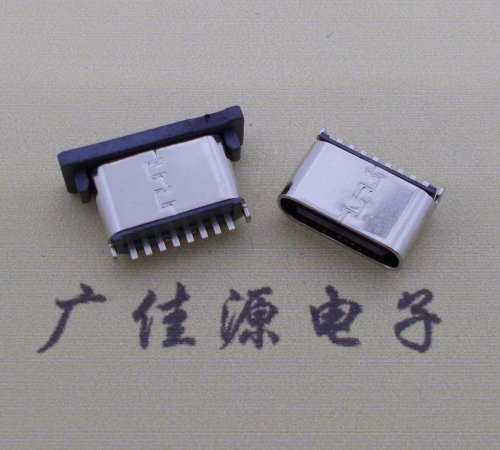 苏州连接器TYPE-C8P母座直立式插座H=5.0mm
