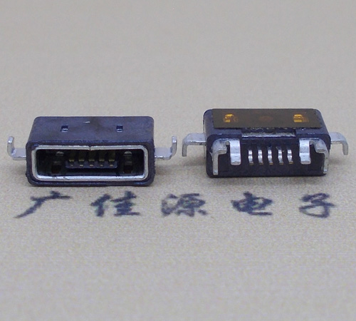 苏州MICRO USB防水AB型口母头3D图纸封装
