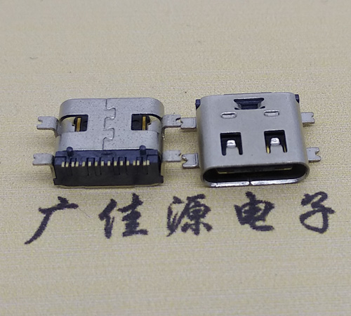 苏州type-c16p母座全贴带弹片连接器