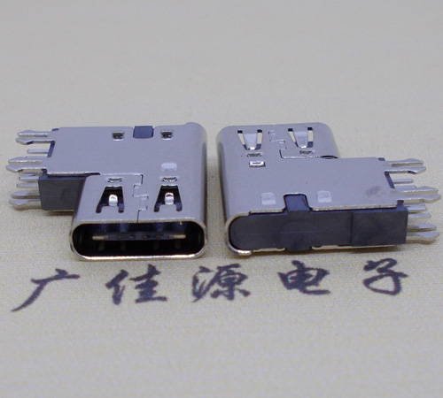 苏州type-c6p母座侧插加高连接器