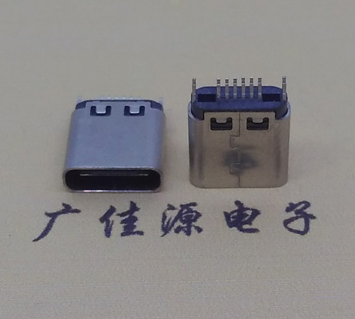 苏州type-c16p母座,夹板式type-c16p接口连接器