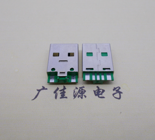 苏州usb5a公头.5p焊线带ic.大电流oppo闪充